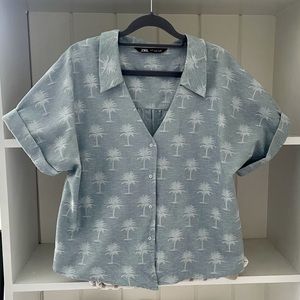 Zara Palm Tree Top